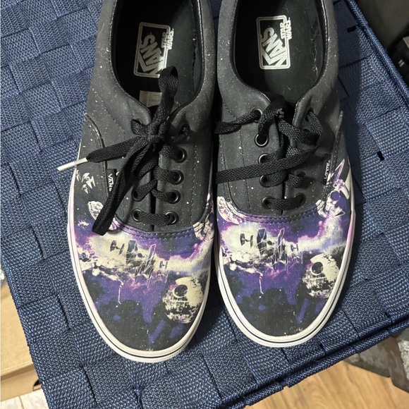 Vans Black and Purple Star Wars Sneakers - Picture 7 of 8